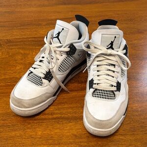 Jordan Men’s Sneakers in White and Black